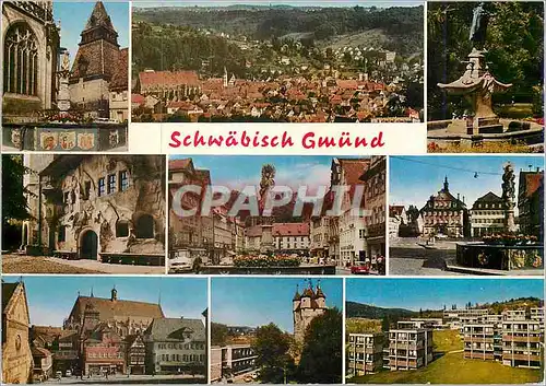 Cartes postales moderne Schwabisch-Gmund Panorama