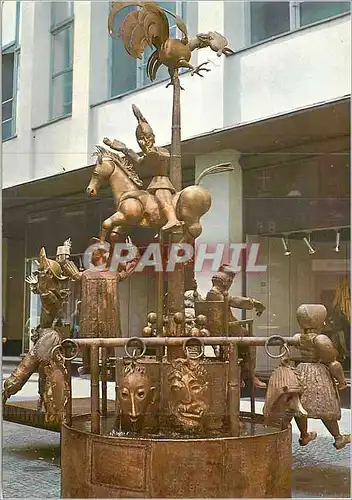 Moderne Karte Puppenbrunnen