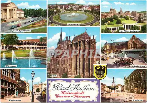 Cartes postales moderne Bad Aachen panorama
