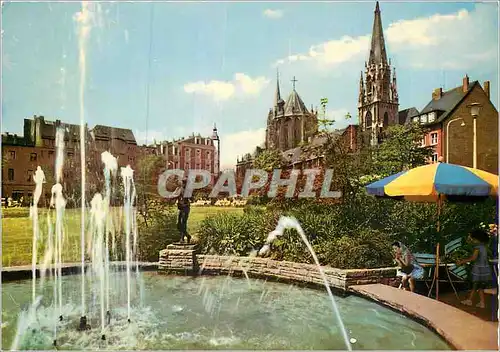 Cartes postales moderne Brunnen im Elisengarten