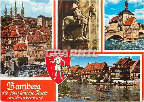 Cartes postales moderne Bamberg Panorama