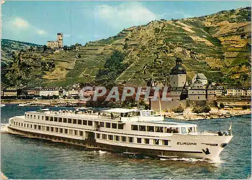 Moderne Karte Kabinenschiff M.S.Europa Bateau