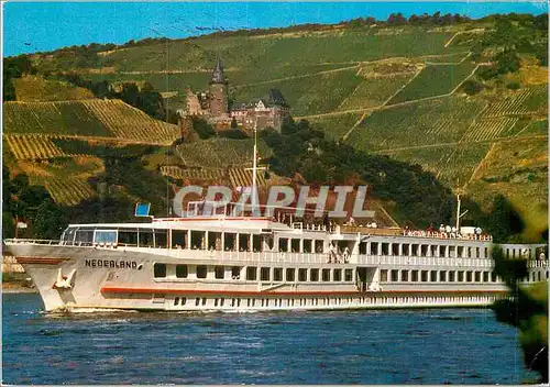 Moderne Karte Kabinenschiff M.S.Nederland Bateau