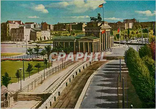 Moderne Karte Tor nach 1961