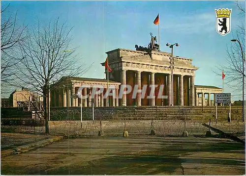 Moderne Karte Das Brandenburger Tor