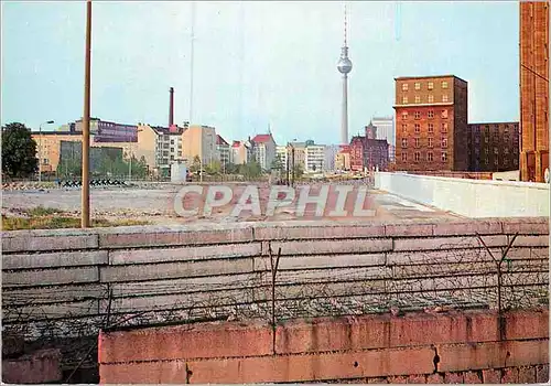 Moderne Karte Mauer am Spittelmarkt