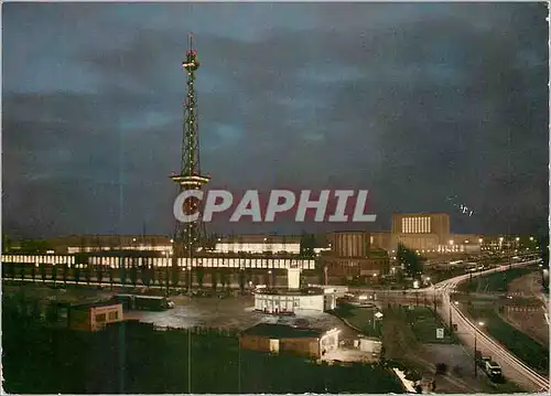 Moderne Karte Ausstellungshallen am Funkturm