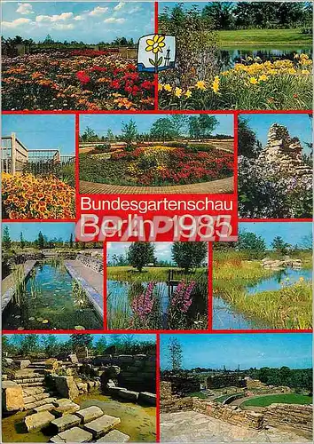 Cartes postales Bundesgartenschau Berlin