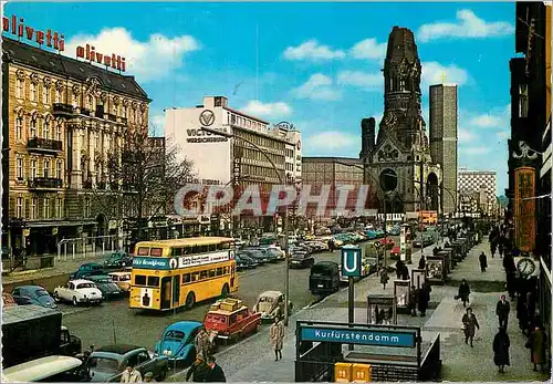 Cartes postales Kurfurstendamm