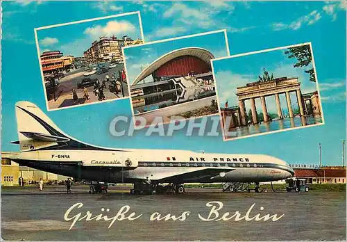 Cartes postales Berlin Avion