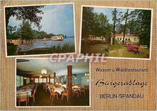 Cartes postales Burgerablage