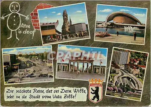 Cartes postales Reise-Dein Ville-Stadt vom Vata Zille
