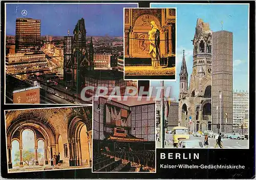 Cartes postales moderne Kaiser Wilhelm Gedachtniskirche