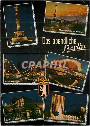 Cartes postales moderne Das Abendliche Berlin