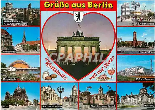 Moderne Karte Berlin