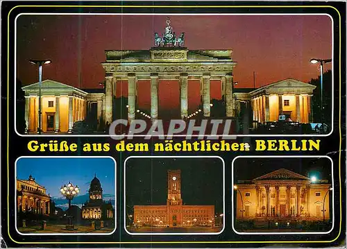 Cartes postales moderne Berlin Night