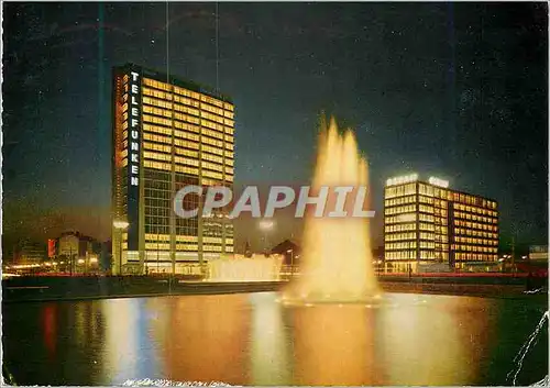 Cartes postales moderne Ernst-Reuter-Platz  mit Springbrunnen