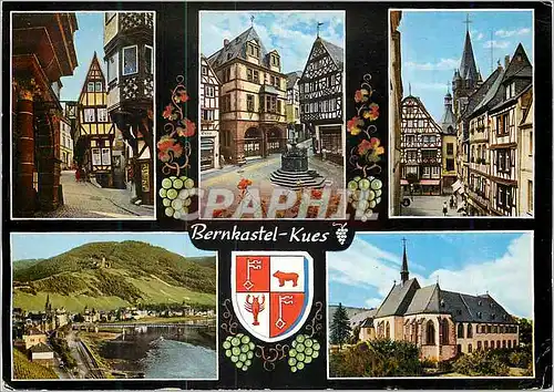 Cartes postales moderne Bernkastel panorama