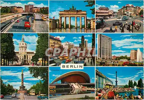 Cartes postales moderne Berlin Panorama