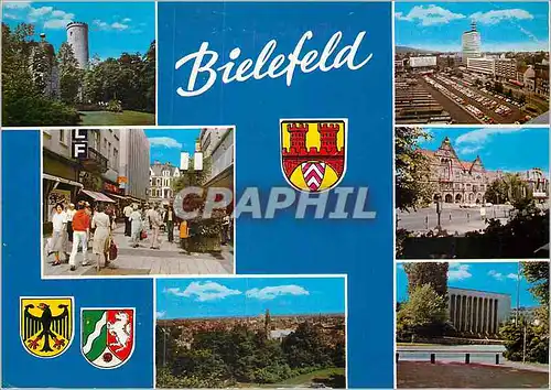 Cartes postales moderne Bielefeld panorama
