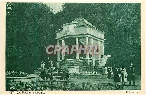 Cartes postales Pawilon muzyczny Krynica Krakow