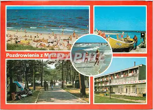Cartes postales moderne Pozdrowienia Mrzezyno Poland