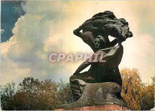 Moderne Karte Fryderyka Chopina Monument Warszawa