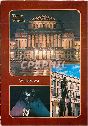 Cartes postales moderne Teatr Wielki Warszawa