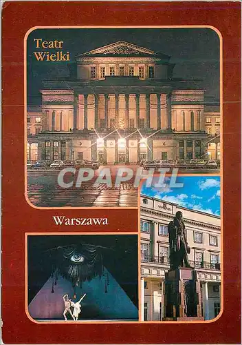 Moderne Karte Teatr Wielki Warszawa