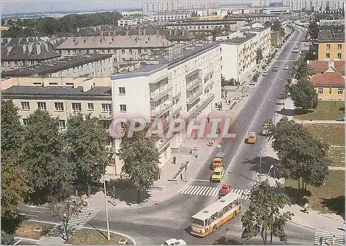 Moderne Karte Panorama Miasta Konin