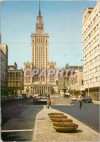 Moderne Karte Palac Kultury I Nauki Warszawa