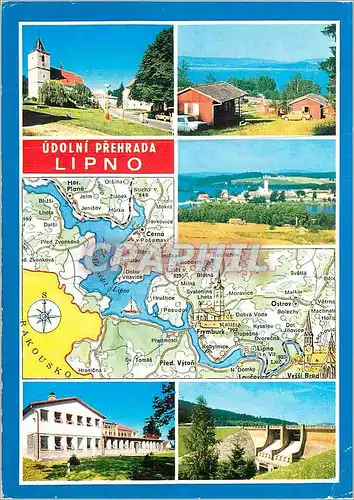 Cartes postales moderne Udolni Prehrada Lipno