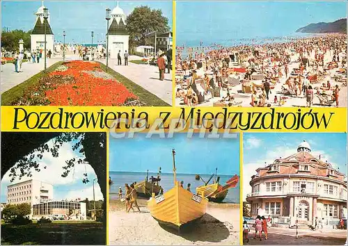 Cartes postales moderne Pozdrowienia z Miedzyzdrojow