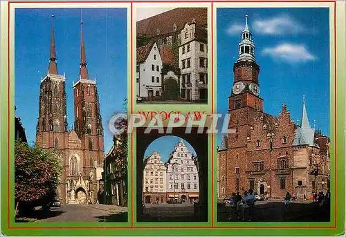 Cartes postales moderne Cathedrale Wroclaw