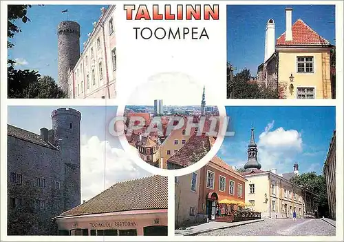 Cartes postales moderne Tallinn Toompea