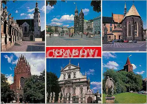 Cartes postales moderne Krakow Panorama