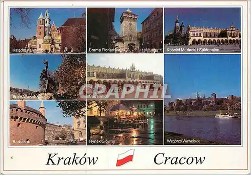 Cartes postales moderne Krakow Panorama