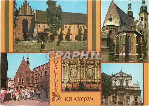 Moderne Karte Castles Krakow