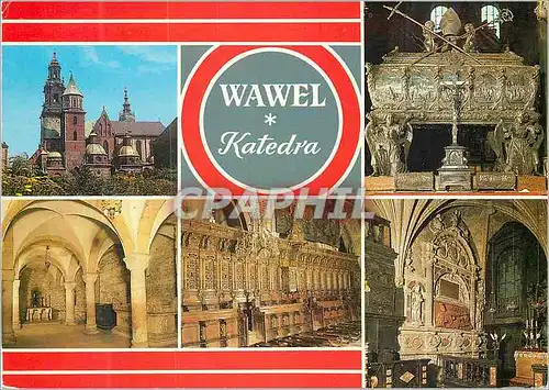 Cartes postales moderne Cathedrale Wawel Krakow