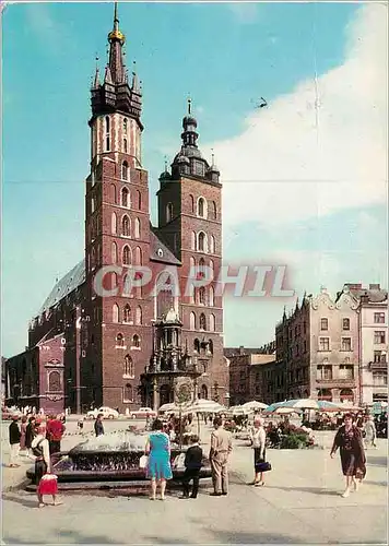 Moderne Karte Mariacki Castle Krakow