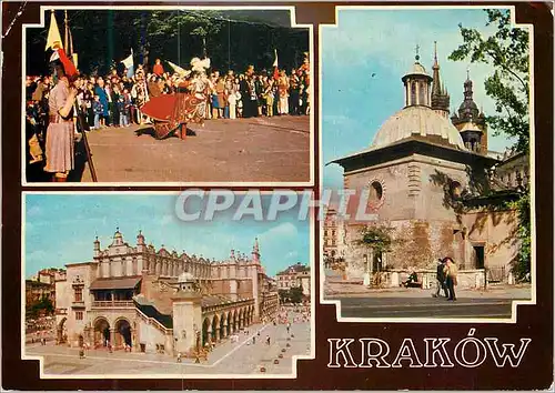 Moderne Karte Krakow Panorama