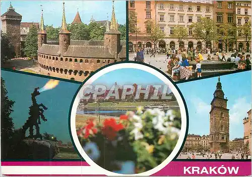 Cartes postales moderne Krakow Panorama