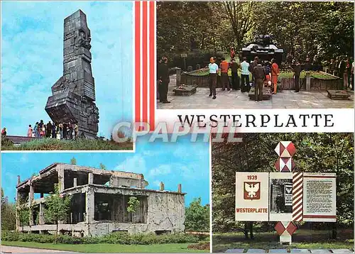 Cartes postales moderne Gdansk-Westerplatte