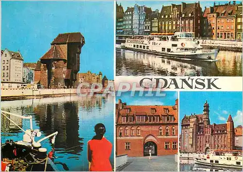 Cartes postales moderne Gdansk Panorama