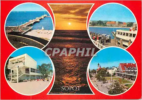Cartes postales moderne Sopot Panorama Gdansk