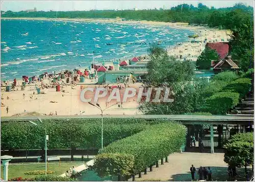 Moderne Karte Sopot Beach