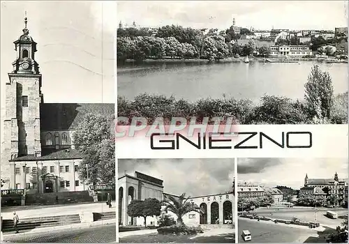 Cartes postales moderne Katedra Widok Teatr - Gniezno