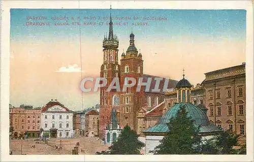 Cartes postales Eglise St.Marie-St. Albert Krakow