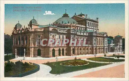 Cartes postales Le Theatre Krakow