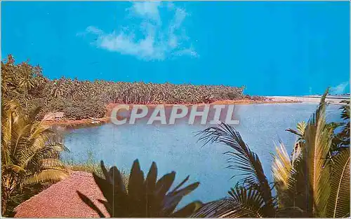 Moderne Karte Utumaoro Aerodromo International Tahiti